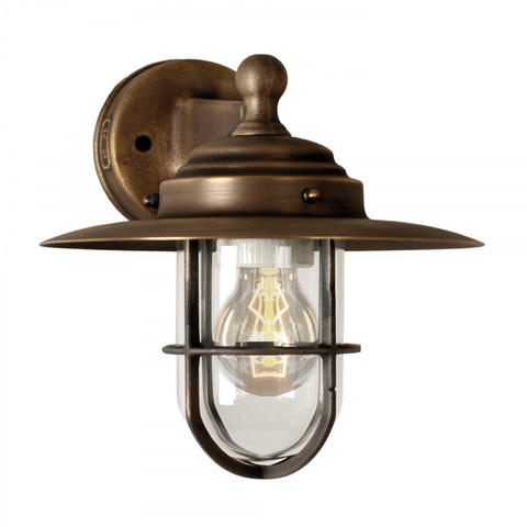 Applique Murale LABENNE cuivre/bronze  H23cm L1181 Luminaire en bronze En applique mural L1181