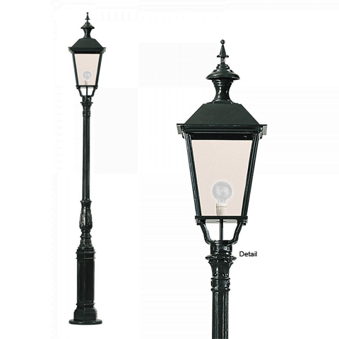 Luminaire DRESDEN 290cm L0802 Nostalgique Lampadaire sur poteau L0802