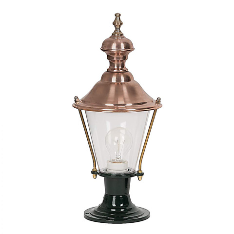 Lampadaire C208 sur pied 46cm L1105 Nostalgique sur pied Lanterne ronde L1105