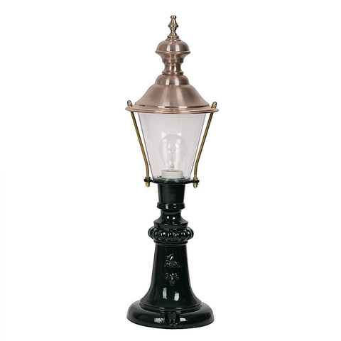 Lampadaire A209 sur pied 64cm L1106 Nostalgique sur pied Lanterne ronde L1106