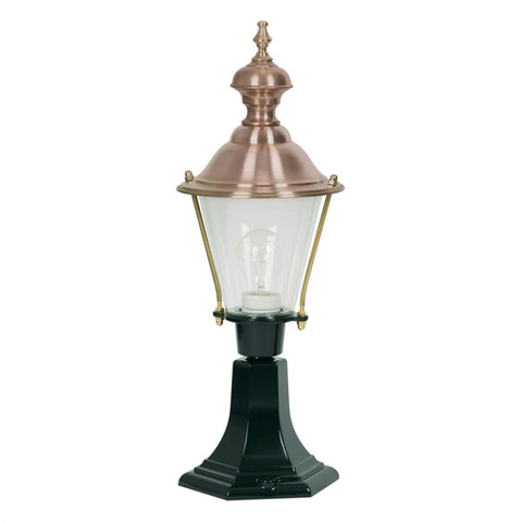 Lampadaire D207 sur pied 56m L1107 Nostalgique sur pied Lanterne ronde L1107
