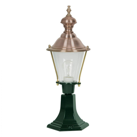 Lampadaire D207 sur pied 56m L1107 Nostalgique sur pied Lanterne ronde L1107