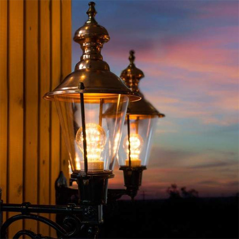 Luminaire EDAM 56cm L1204 Nostalgique en applique Console en dessous L1204