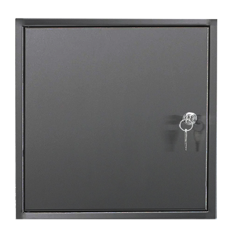 Faade de boite aux lettres cadre inox L1725 Boites aux lettres Faace de boite L1725