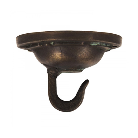 Plafonnier en bronze L3494 Plafonniers ancrages pour suspensions  chaine L3494