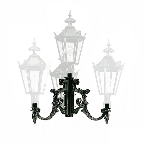 Potence-Rhausse pour poteaux 4 luminaires L3660 Potence-Rhausse multiple pour 4 luminaires L3660