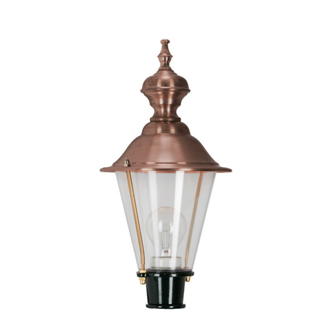 Luminaire rond M29 sans pied - 39cm L5504 Lanterne seule sans support Modle rond L5504