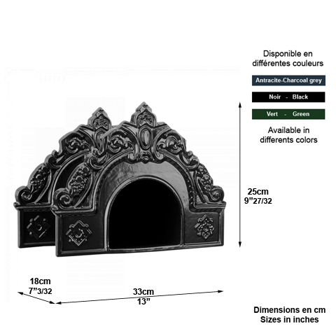 Porte tuyau d'arrosage alu 25cm L5843 Porte tuyau d'arrosage Porte tuyau mural L5843