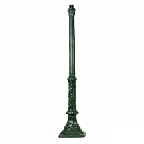 Lampadaire FLORIDA 2,55m L0304 Lampadaire 1 lanterne Lanterne carre L0304