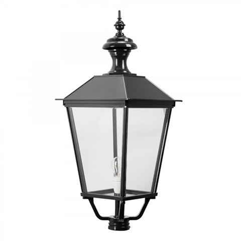 Lampadaire BRIELLE 3,55m L0411 Lampadaire 1 lanterne Lanterne carre L0411