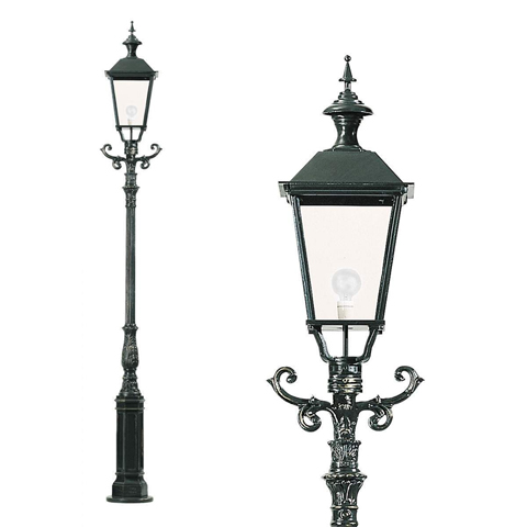 Luminaire VIENNE 325cm L0811 Lampadaire 1 lanterne Lanterne carre L0811