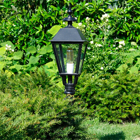 Luminaire BRIGHTON 95cm L0906 Lanterne sur potelet Lanterne carre L0906