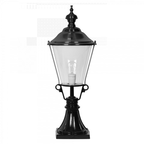 Lampadaire KS204 sur potelet 78cm L1103N Nostalgique Lanterne ronde L1103N