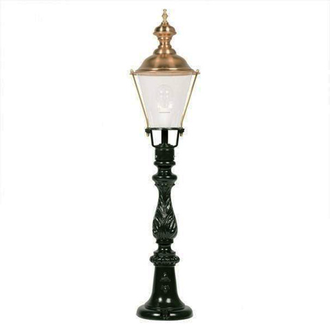 Lampadaire MEDEMBLIK sur potelet 90cm L1223 Lanterne sur potelet Lanterne ronde L1223