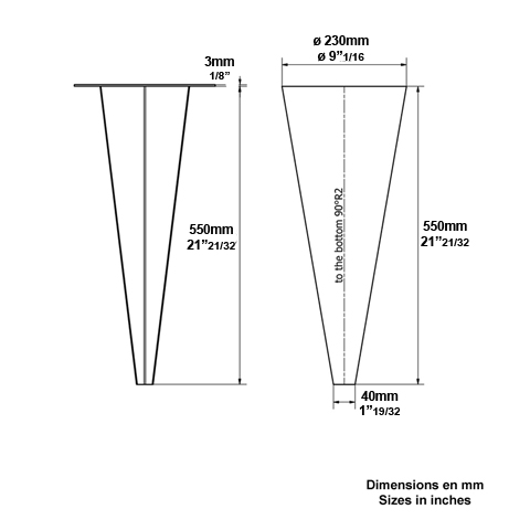 Cl d'ancrage  26cm L5819 Cl d'ancrage - piquet de sol pieu d'ancrage coupe-vent L5819