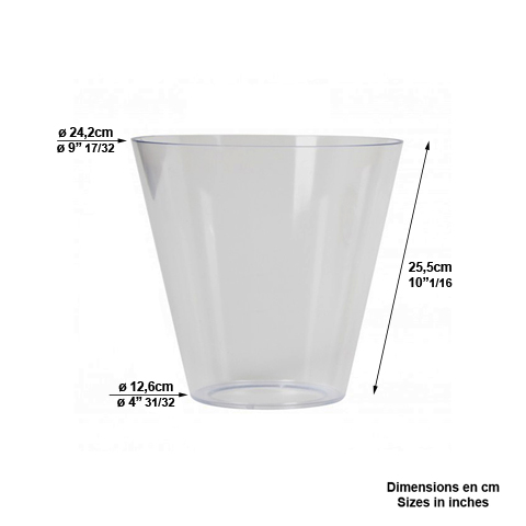 Vitre en verre pour luminaire rond K3 L5865 Verres de rechange Vitres en verres L5865